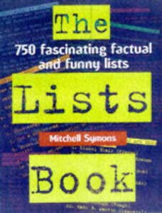 Imagen de archivo de Book of Lists a la venta por WorldofBooks