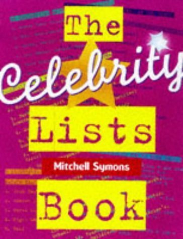 9780233994130: The Celebrity Book of Lists