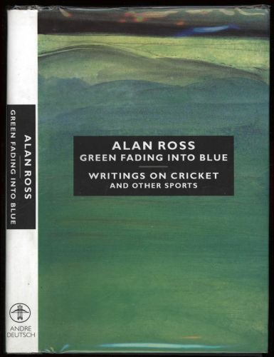 9780233994512: Green Fading into Blue: A Sporting Memoir