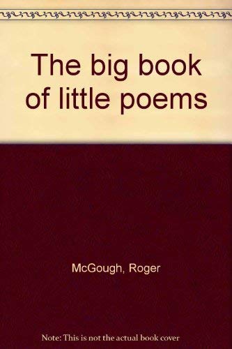 Stock image for The big book of little poems for sale by WorldofBooks