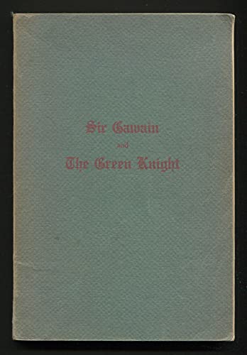 Stock image for Gawain and the Green Knight for sale by Better World Books