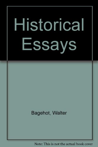 Historical Essays (9780234771631) by Walter Bagehot