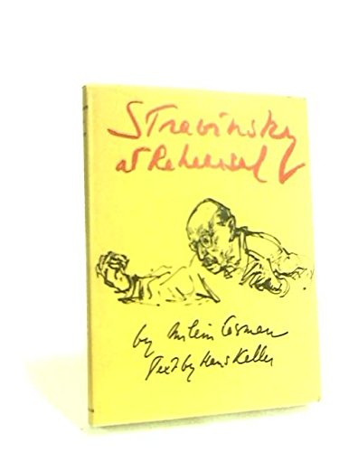 Beispielbild fr Stravinsky at Rehearsal zum Verkauf von Better World Books Ltd