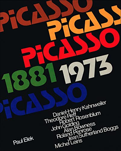 Picasso, 1881-1973; (9780236176779) by Pablo & Penrose Roland & Golding John (Editors) Picasso