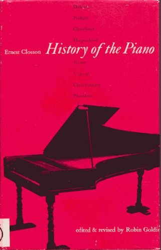 Stock image for History of the Piano for sale by Better World Books Ltd