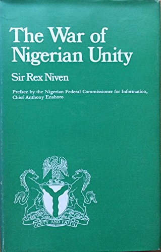9780237288044: War of Nigerian Unity