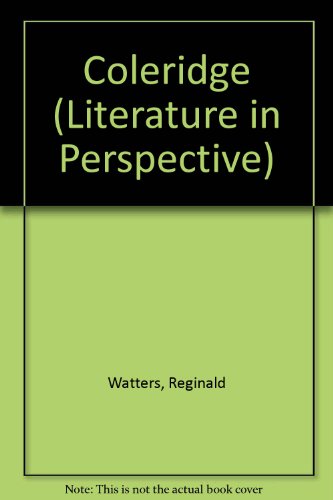 Beispielbild fr Coleridge (Literature in Perspective S.) zum Verkauf von WorldofBooks