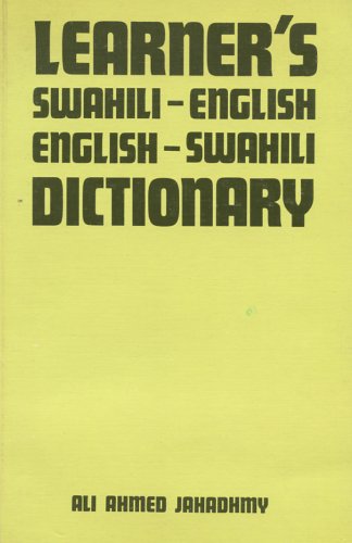 Imagen de archivo de Learner's Swahili-English - English-Swahili Dictionary a la venta por Victoria Bookshop