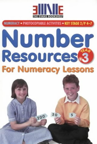 Stock image for Number Resources for Numeracy Lessons: Year 3 (Number Resources for Numeracy) for sale by MusicMagpie