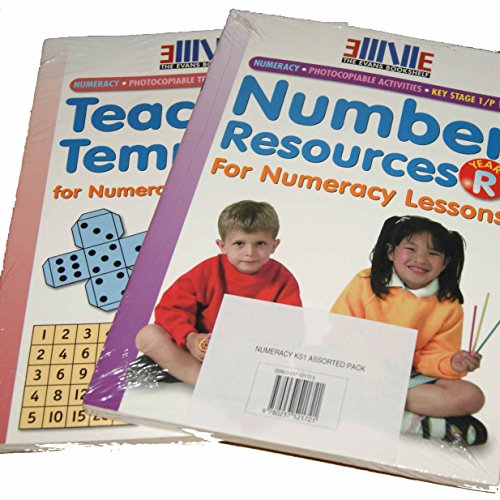 Stock image for Number Resources for Numeracy KS 1: Reception, Year 1, Year 2 and Teachers Templates(Pack) for sale by AwesomeBooks