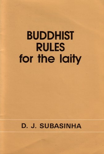 Imagen de archivo de Buddhist Rules for the Laity a la venta por Wonder Book