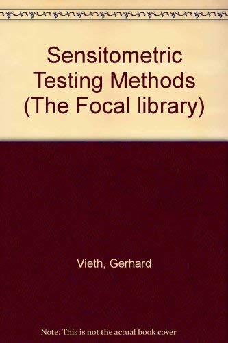 Stock image for Sensitometric Testing Methods: Messverfahren der Photographie for sale by Bear Bookshop, John Greenberg