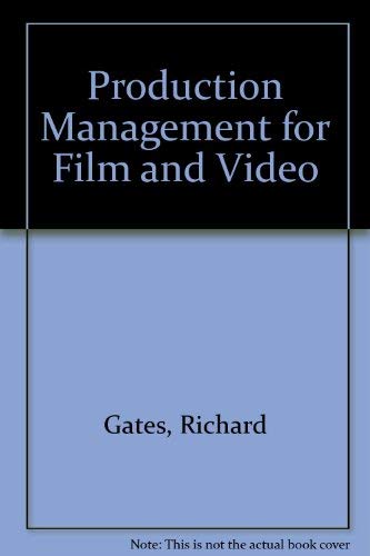 Stock image for Production Management for Film and Video for sale by ThriftBooks-Dallas