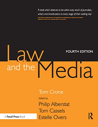 9780240516295: Law and the Media