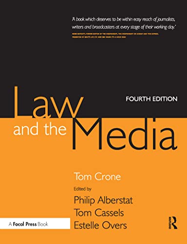 Stock image for Law and the Media for sale by WorldofBooks