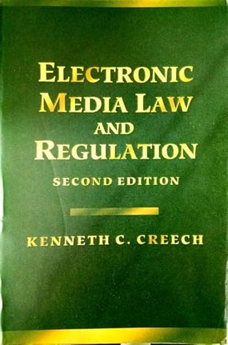 Stock image for Electronic Media Law and Regulation for sale by Mispah books