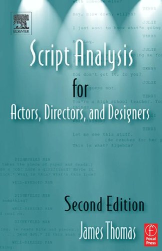 Beispielbild fr Script Analysis for Actors, Directors, and Designers zum Verkauf von SecondSale