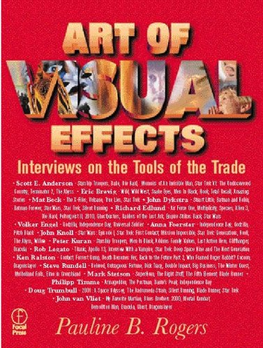 Imagen de archivo de The Art of Visual Effects : Interviews on the Tools of the Trade a la venta por Better World Books