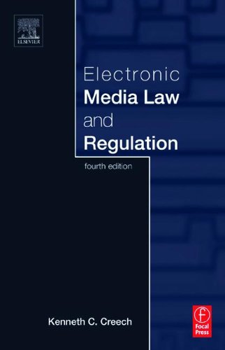 Imagen de archivo de Electronic Media Law and Regulation, Fourth Edition a la venta por HPB-Red