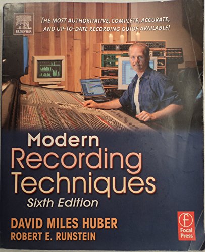 Imagen de archivo de Modern Recording Techniques, Sixth Edition (Audio Engineering Society Presents) a la venta por SecondSale
