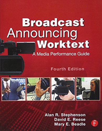 Beispielbild fr Broadcast Announcing Worktext: A Media Performance Guide zum Verkauf von ThriftBooks-Atlanta
