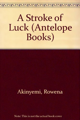 Imagen de archivo de A Stroke of Luck (Antelope Books) a la venta por WorldofBooks