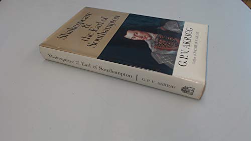 Beispielbild fr Shakespeare and the Earl of Southampton zum Verkauf von Better World Books