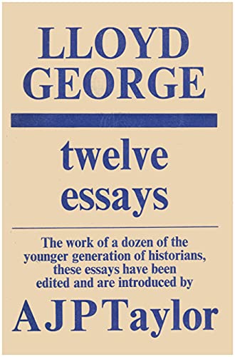 9780241019054: Lloyd George: twelve essays;