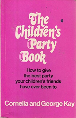 Stock image for Children's Party Book for sale by Wonder Book