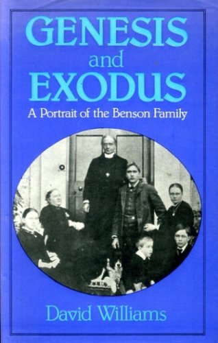 Stock image for Genesis and Exodus: Portrait of the Benson Family for sale by WorldofBooks