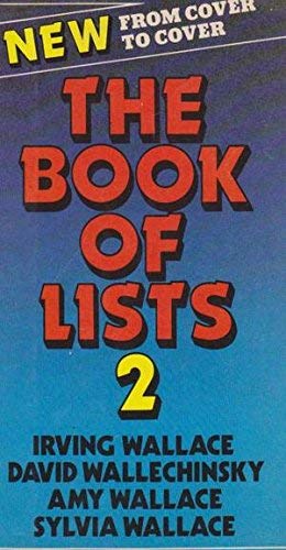 Beispielbild fr The Book of Lists #2 zum Verkauf von Goldstone Books