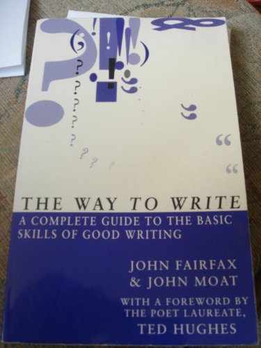 Way To Write (9780241105573) by Fairfax, John