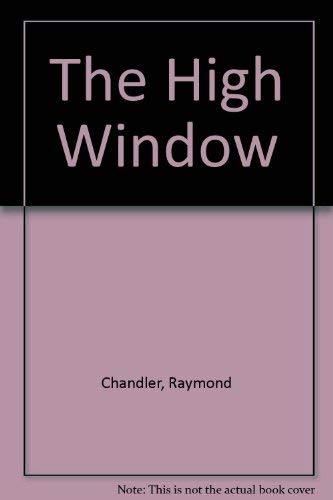 Stock image for The High Window for sale by WorldofBooks