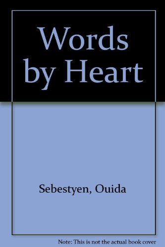 Beispielbild fr Words By Heart (a first printing) zum Verkauf von S.Carter