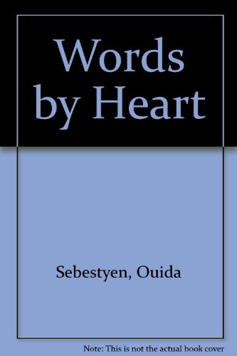 Imagen de archivo de Words By Heart (a first printing) a la venta por S.Carter