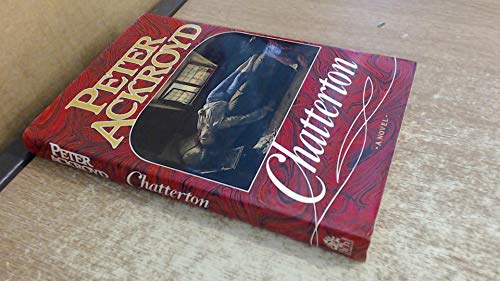 Beispielbild fr Chatterton: A Novel zum Verkauf von Hourglass Books