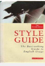 9780241135563: The Economist Style Guide: The Best Selling Guide to English Usage