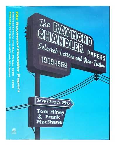 9780241140369: The Raymond Chandler Papers: Selected Letters And Non-Fiction, 1909-1959