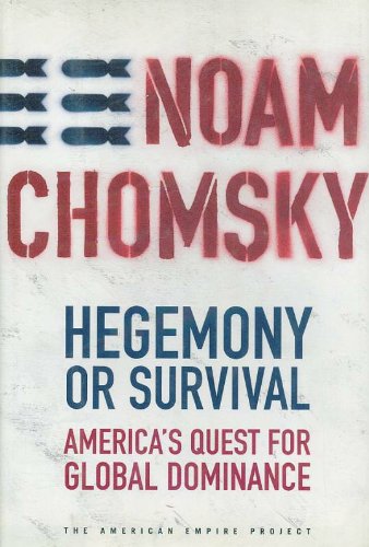 9780241142509: Hegemony or Survival: America's Quest for Global Dominance