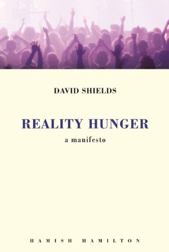 9780241144992: Reality Hunger: A Manifesto