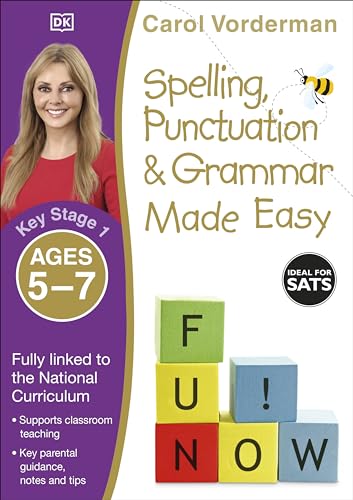 Imagen de archivo de Spelling, Punctuation & Grammar Made Easy, Ages 5-7 (Key Stage 1): Supports the National Curriculum, English Exercise Book (Made Easy Workbooks) a la venta por WorldofBooks