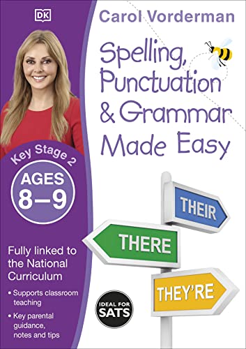 Imagen de archivo de Spelling, Punctuation & Grammar Made Easy, Ages 8-9 (Key Stage 2): Supports the National Curriculum, English Exercise Book (Made Easy Workbooks) a la venta por WorldofBooks