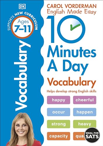 9780241183854: 10 Minutes A Day Vocabulary, Ages 7-11 (Key Stage 2): Supports the National Curriculum, Helps Develop Strong English Skills