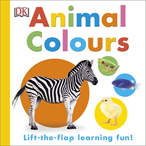 Beispielbild fr Animal Colours: Lift-the-flap Learning Fun! zum Verkauf von WorldofBooks