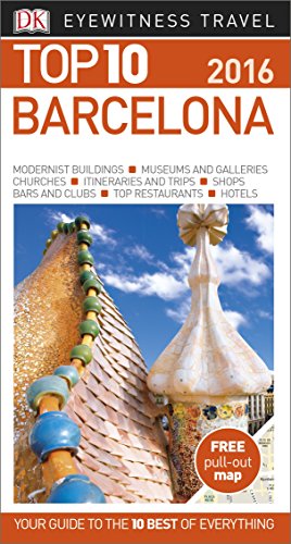 Beispielbild fr DK Eyewitness Top 10 Travel Guide Barcelona zum Verkauf von WorldofBooks