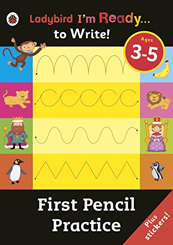 Stock image for First Pencil Practice: Ladybird I'm Ready to Write Sticker Activity Book for sale by WorldofBooks