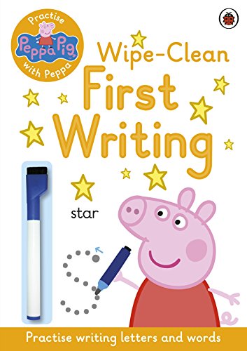 Stock image for Peppa Pig: Practise with Peppa: Wipe-Clean First Writing for sale by Majestic Books