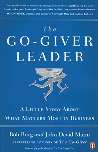 Beispielbild fr The Go-Giver Leader: A Little Story About What Matters Most in Business zum Verkauf von HPB Inc.