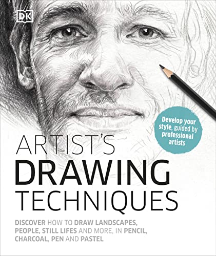 Beispielbild fr Artist's Drawing Techniques: Discover How to Draw Landscapes, People, Still Lifes and More, in Pencil, Charcoal, Pen and Pastel zum Verkauf von WorldofBooks