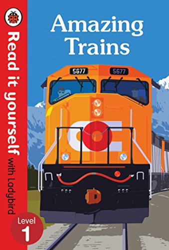 Imagen de archivo de Amazing Trains - Read It Yourself with Ladybird Level 1 a la venta por dsmbooks